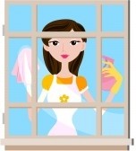 5168795-girl-cleaning-window-with-clipping-path