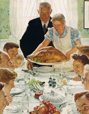 Norman-Rockwell-Thanksgiving