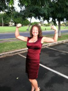 Lori Dec 2011 After working out for 6 months at DBF